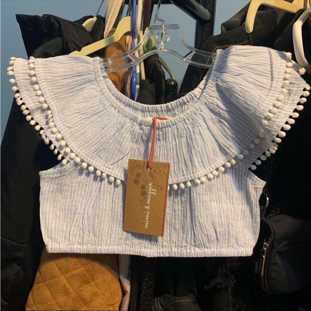 Mimi & Maggie Allie Ruffle Top